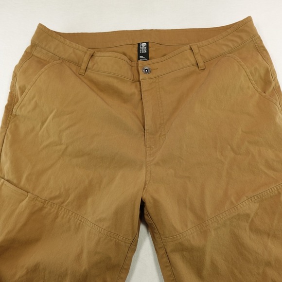 Mountain Hardwear Pants Men 38x32 Brown AP Snap Hem Hiking Outdoor Gorpcore MinF - Picture 3 of 15